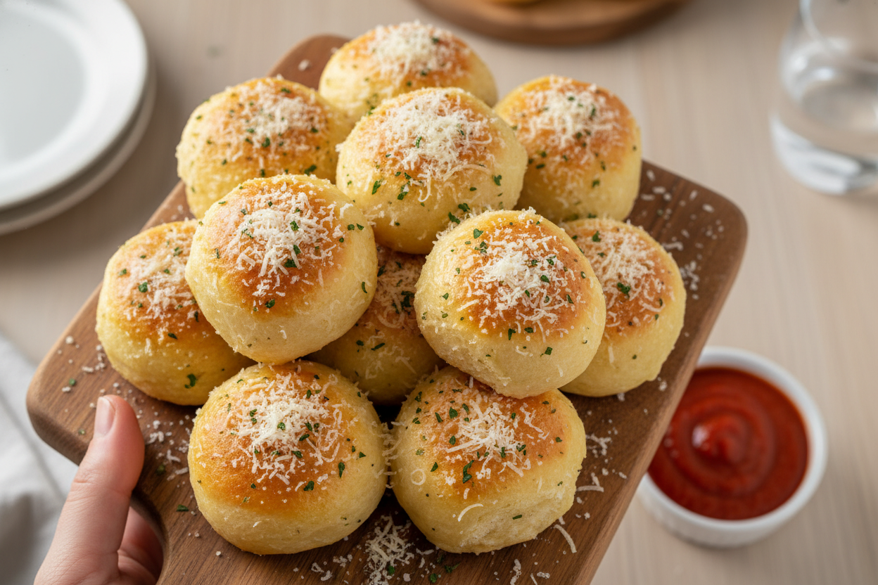 Homemade Domino’s Parmesan Bread Bites Recipe