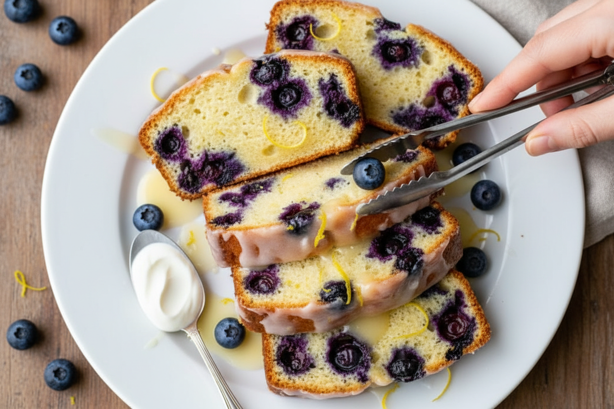 Lemon Blueberry Bread Recipe