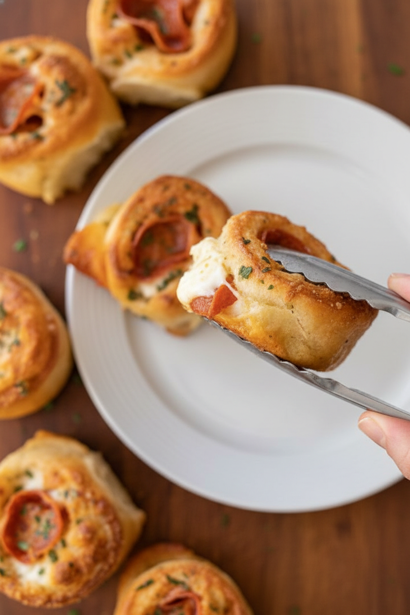 Pepperoni Crescent Popovers Easy Recipe