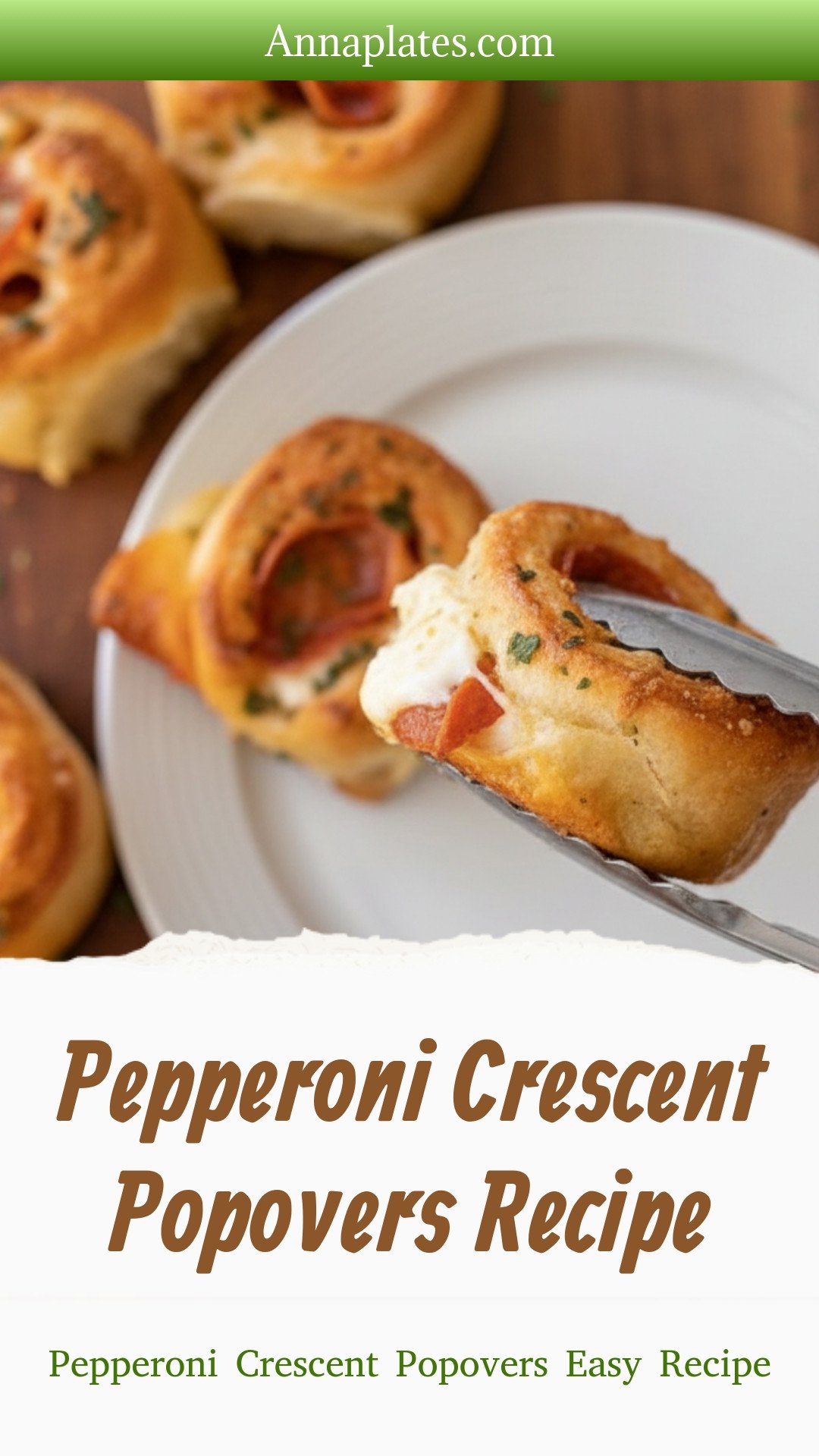 Pepperoni Crescent Popovers Easy Recipe