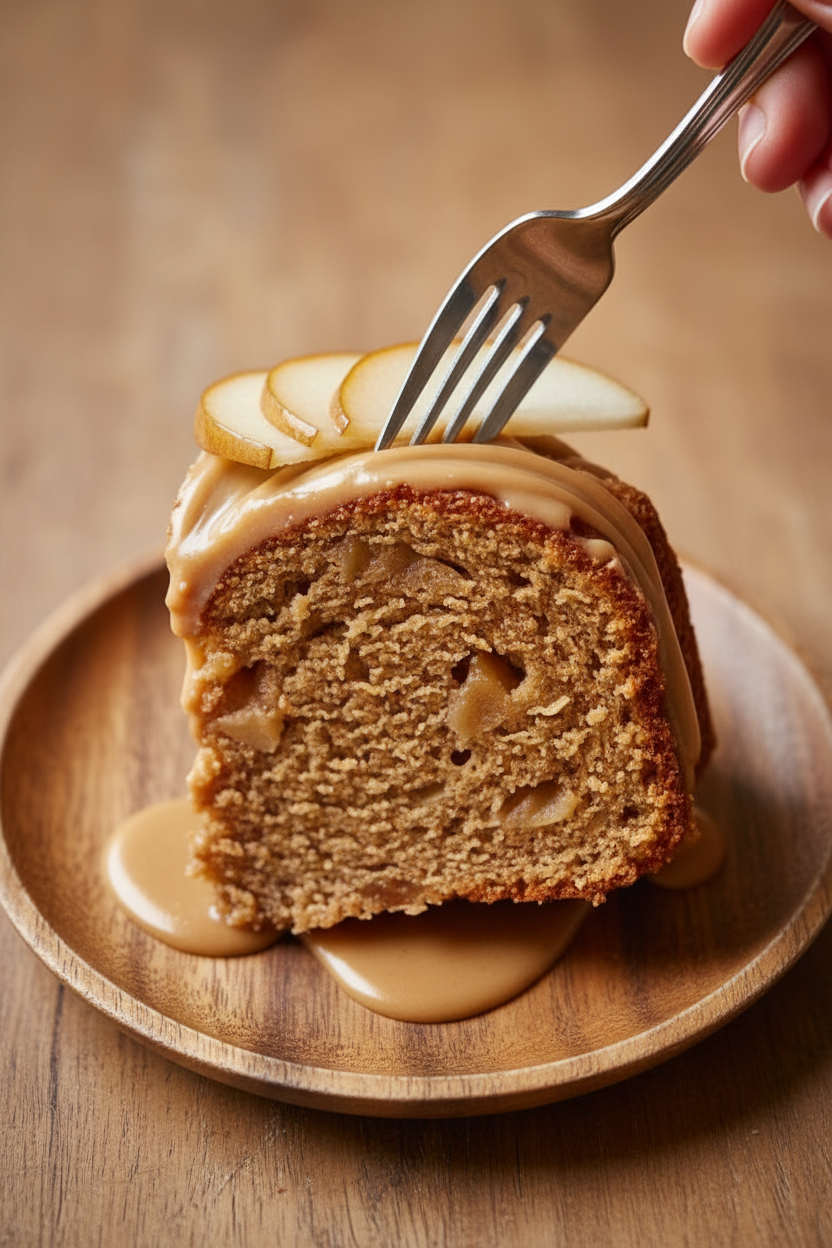 Apple Spice Cake with Brown Sugar Icing Recipe