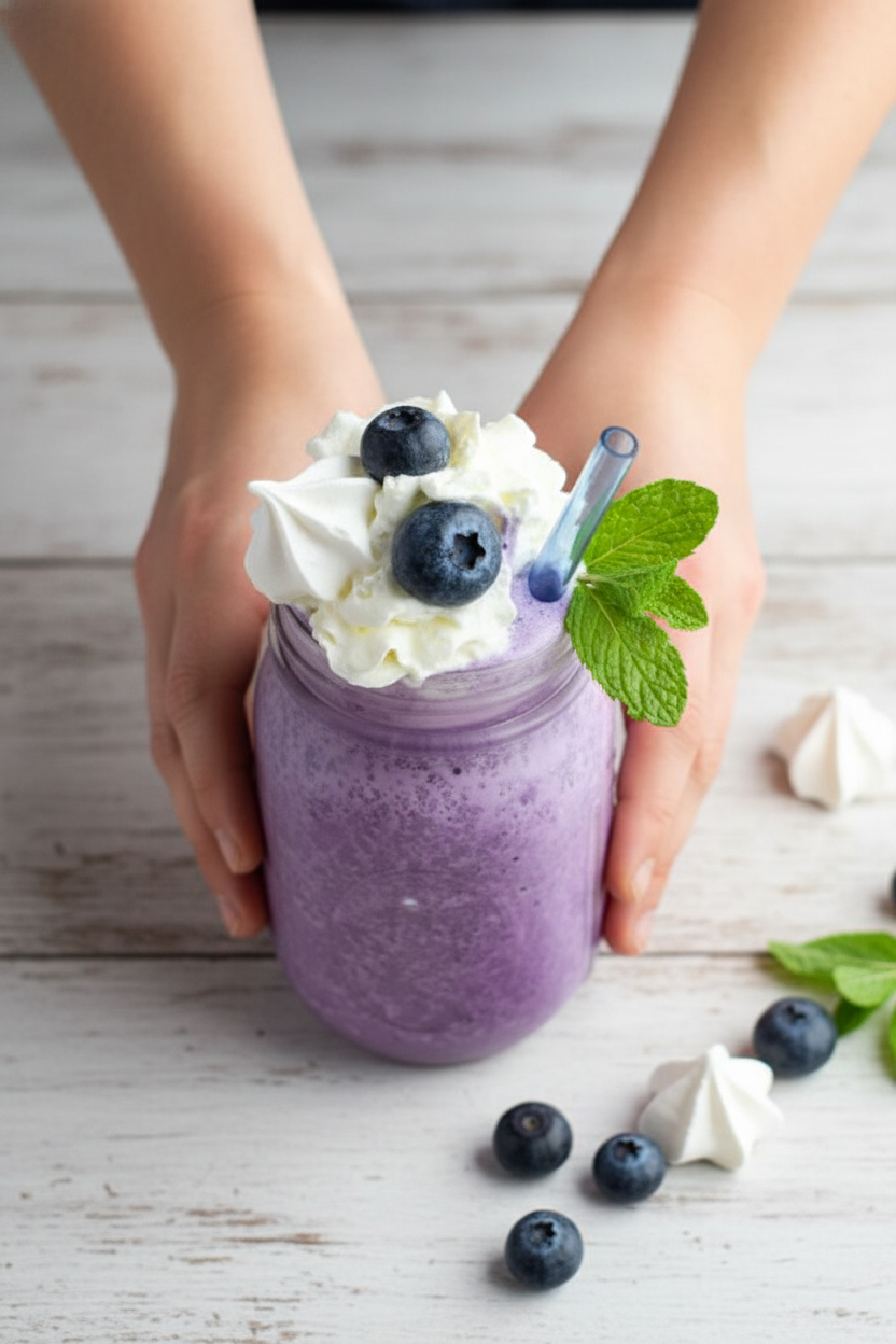 Blueberry Milkshake Recipe Creamy and Refreshing