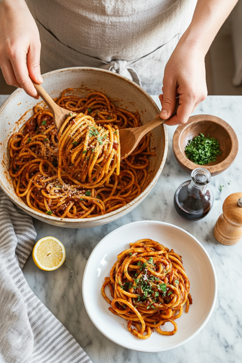 Caramelized Shallot Pasta Recipe