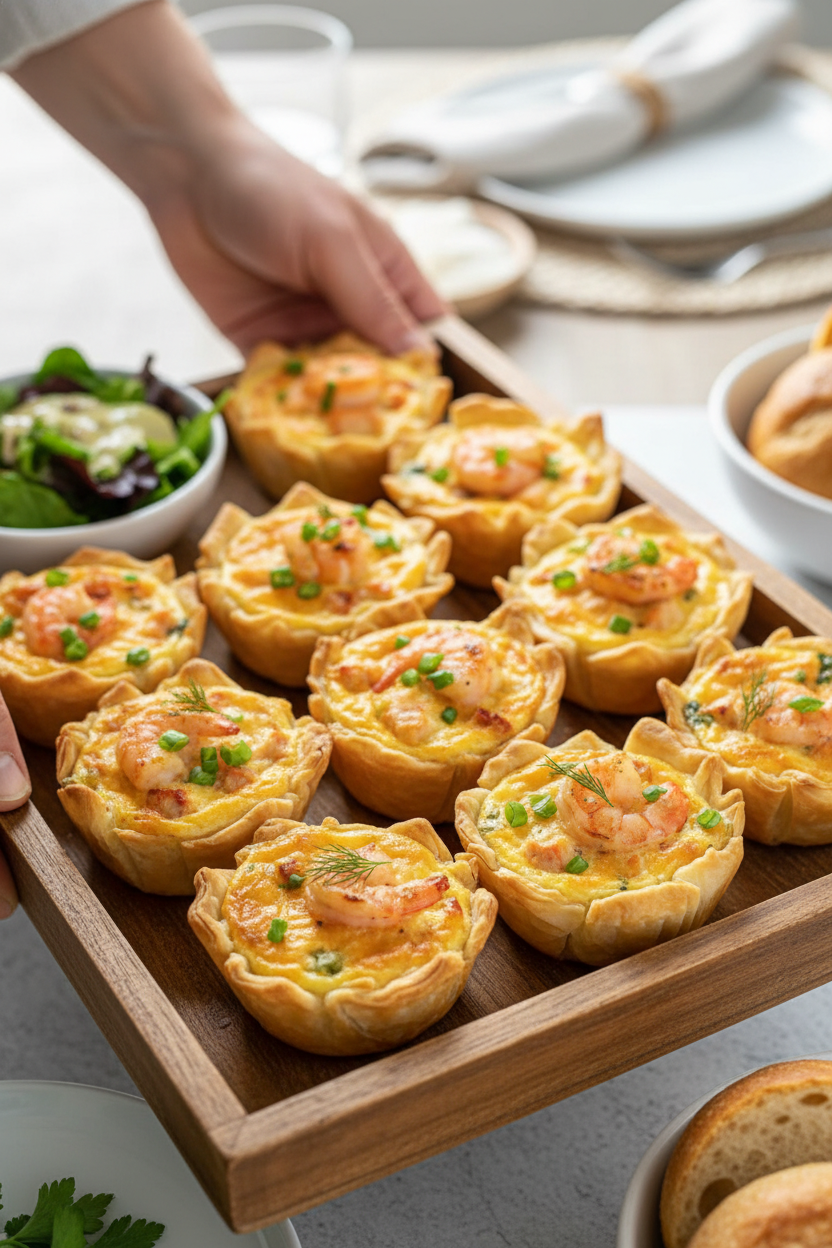 Cheddar Crab and Shrimp Mini Quiche Guide