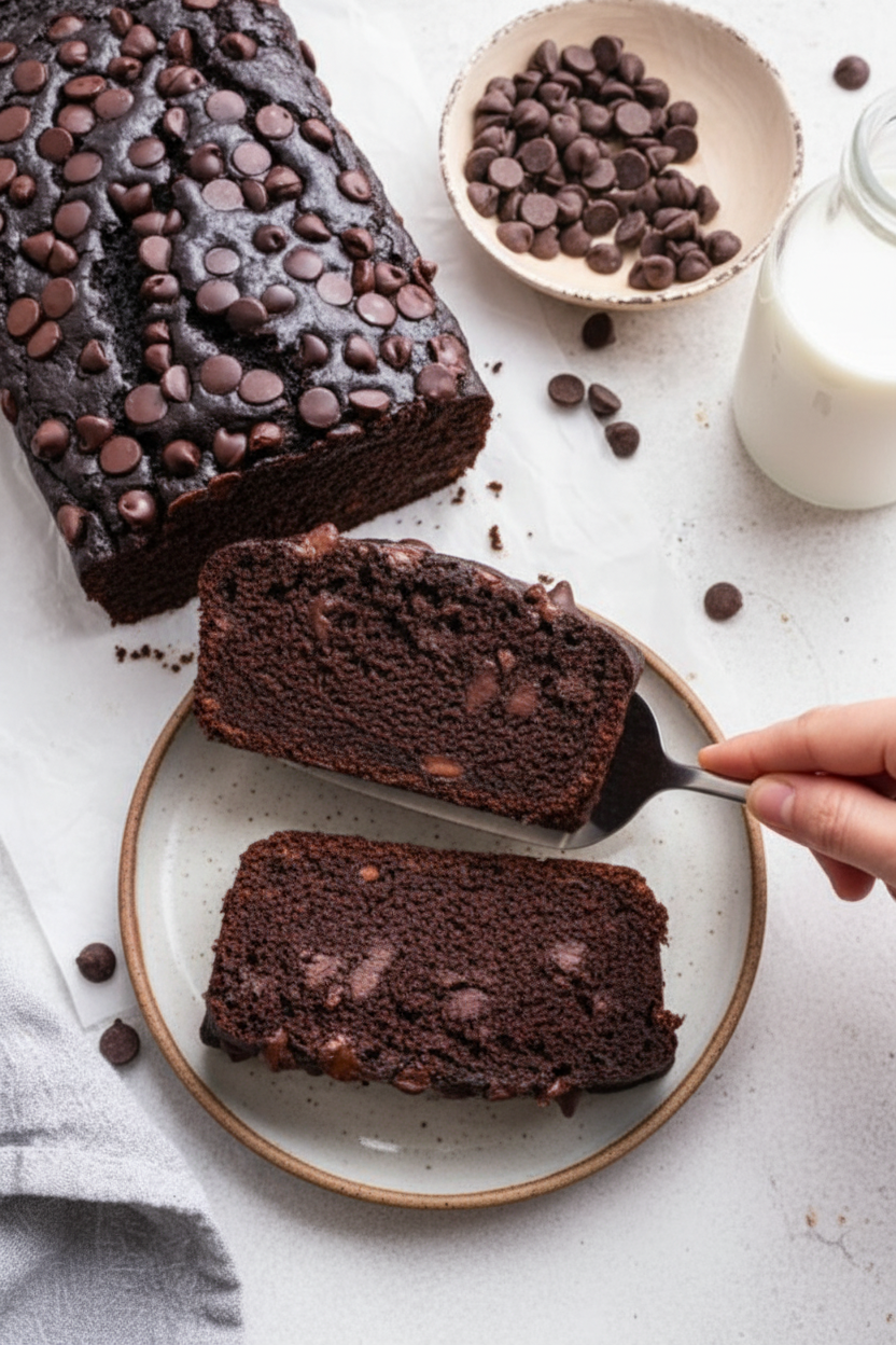 Chocolate Banana Bread Recipe Easy Homemade