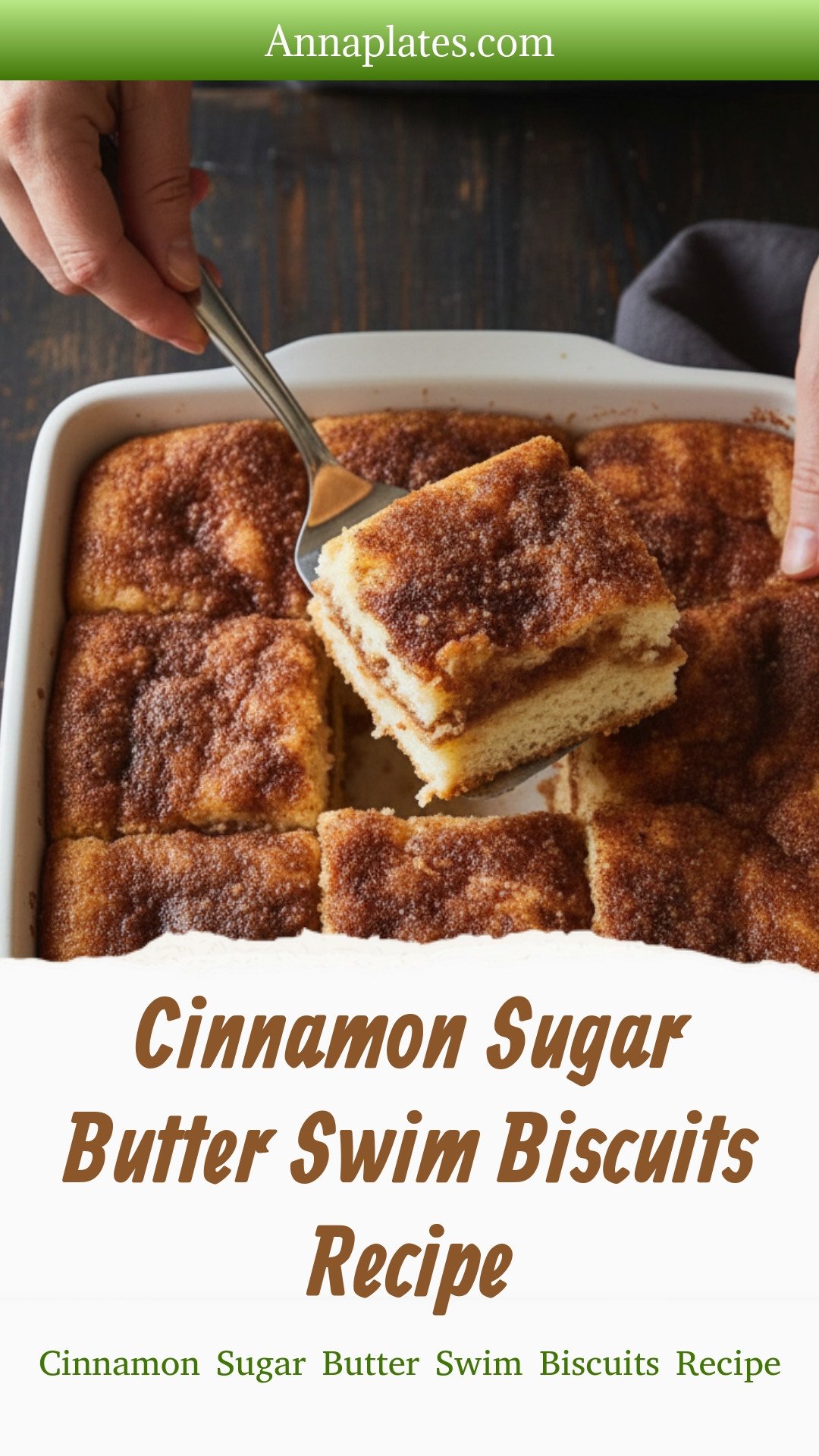Cinnamon Sugar Butter Swim Biscuits Recipe