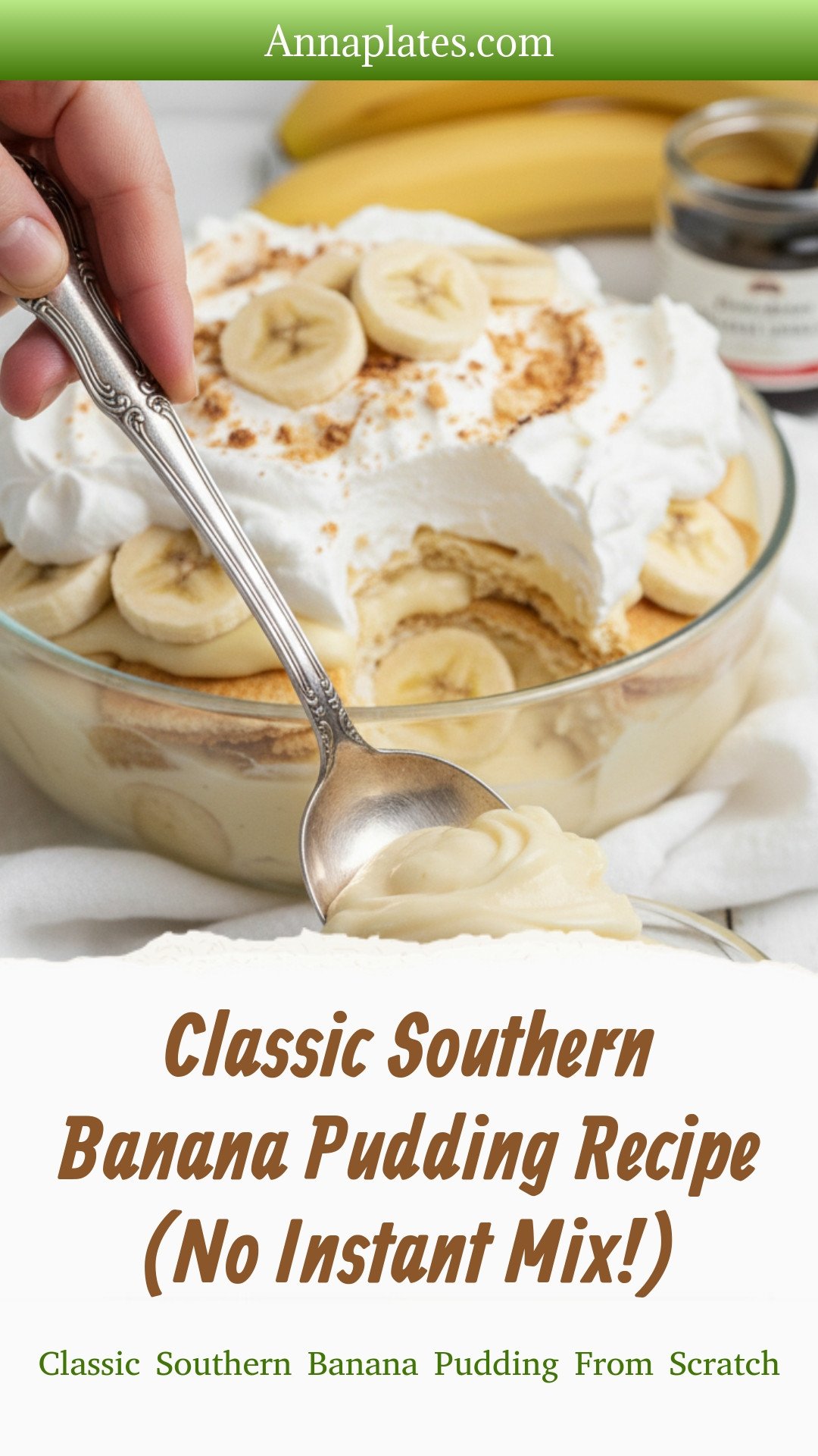 Classic Southern Banana Pudding From Scratch