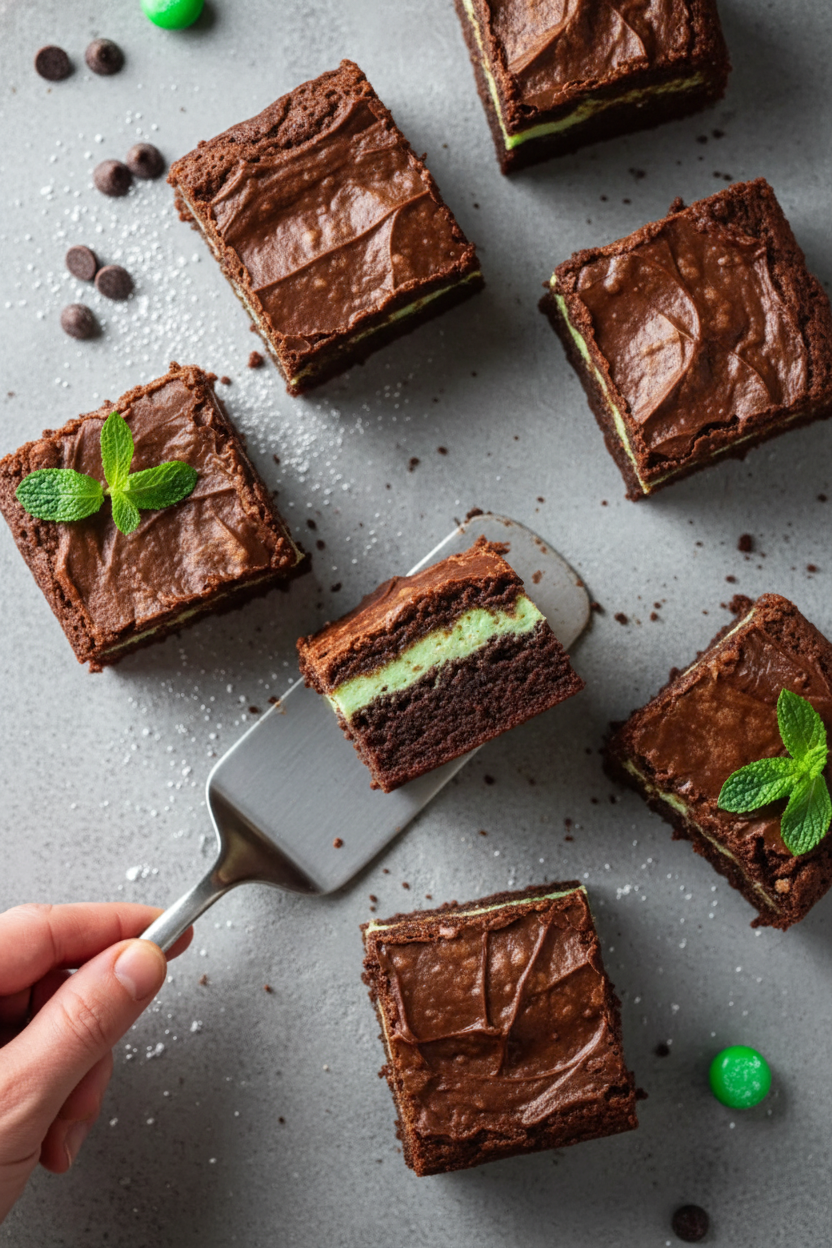 Decadent Mint Chocolate Brownie Recipe