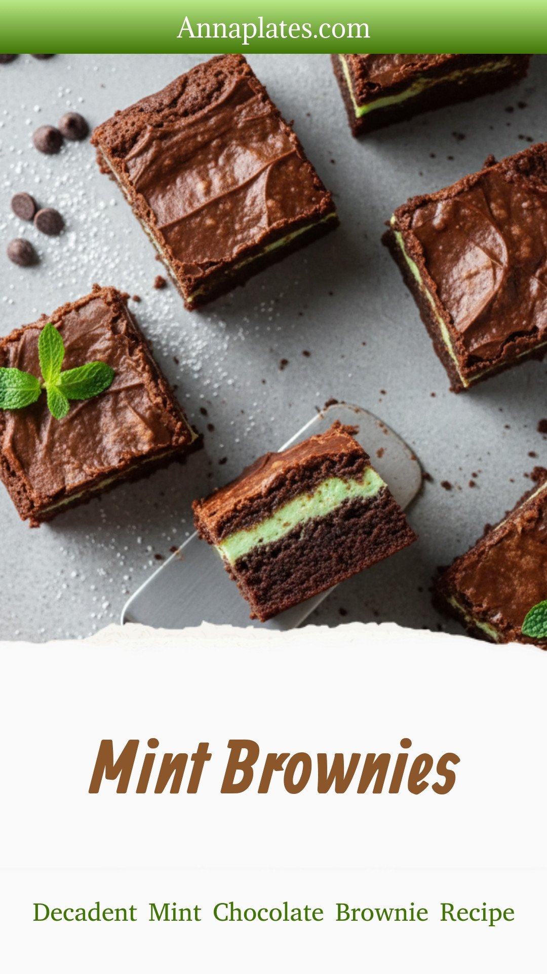 Decadent Mint Chocolate Brownie Recipe