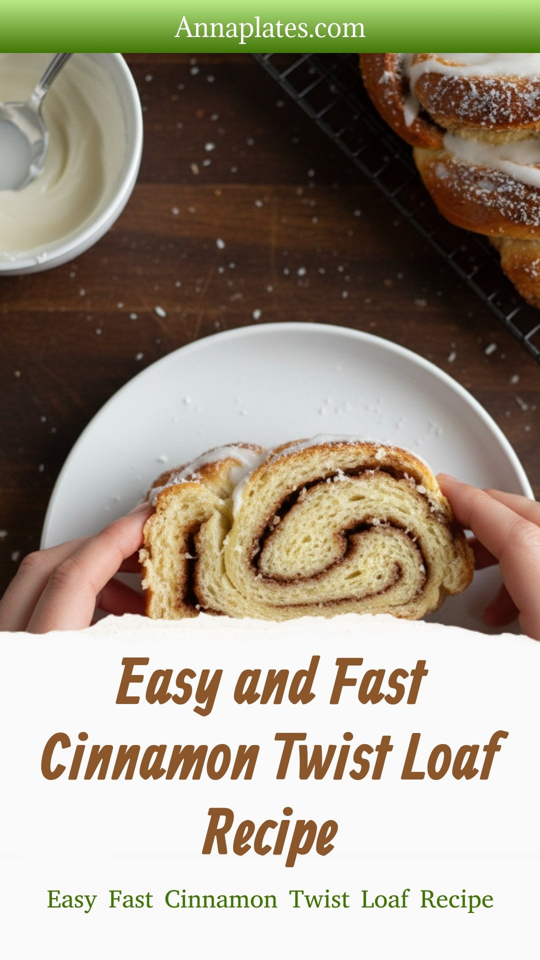 Easy Fast Cinnamon Twist Loaf Recipe