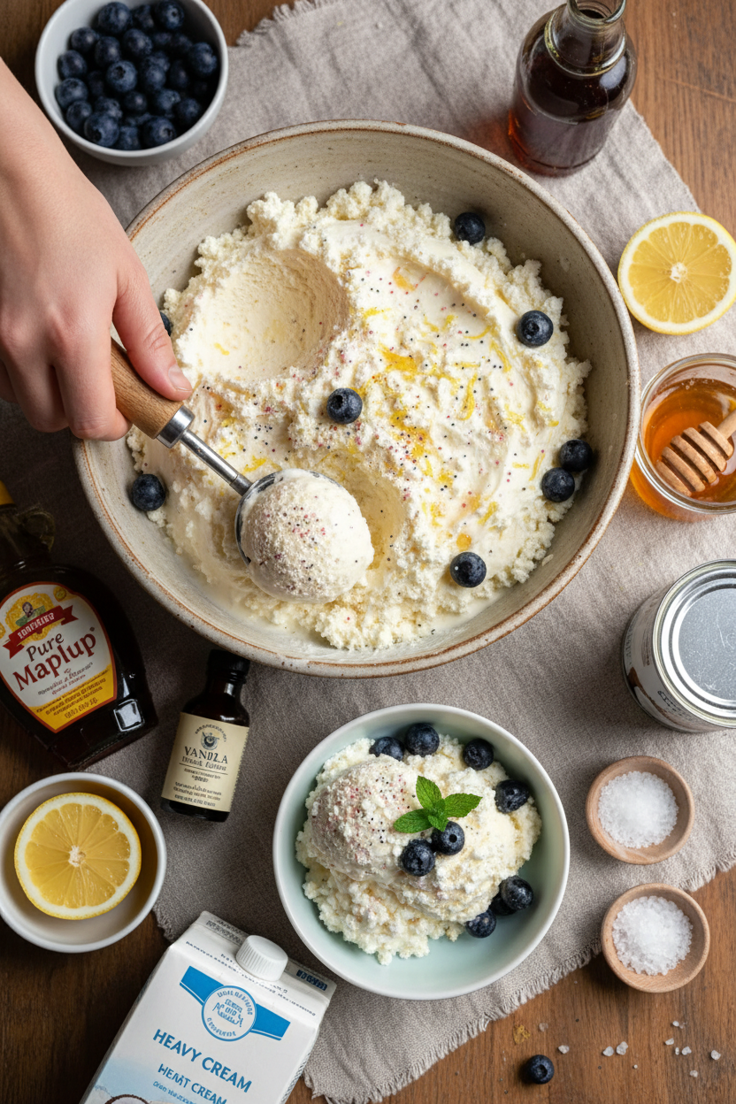 Easy Homemade Cottage Cheese Ice Cream Recipe