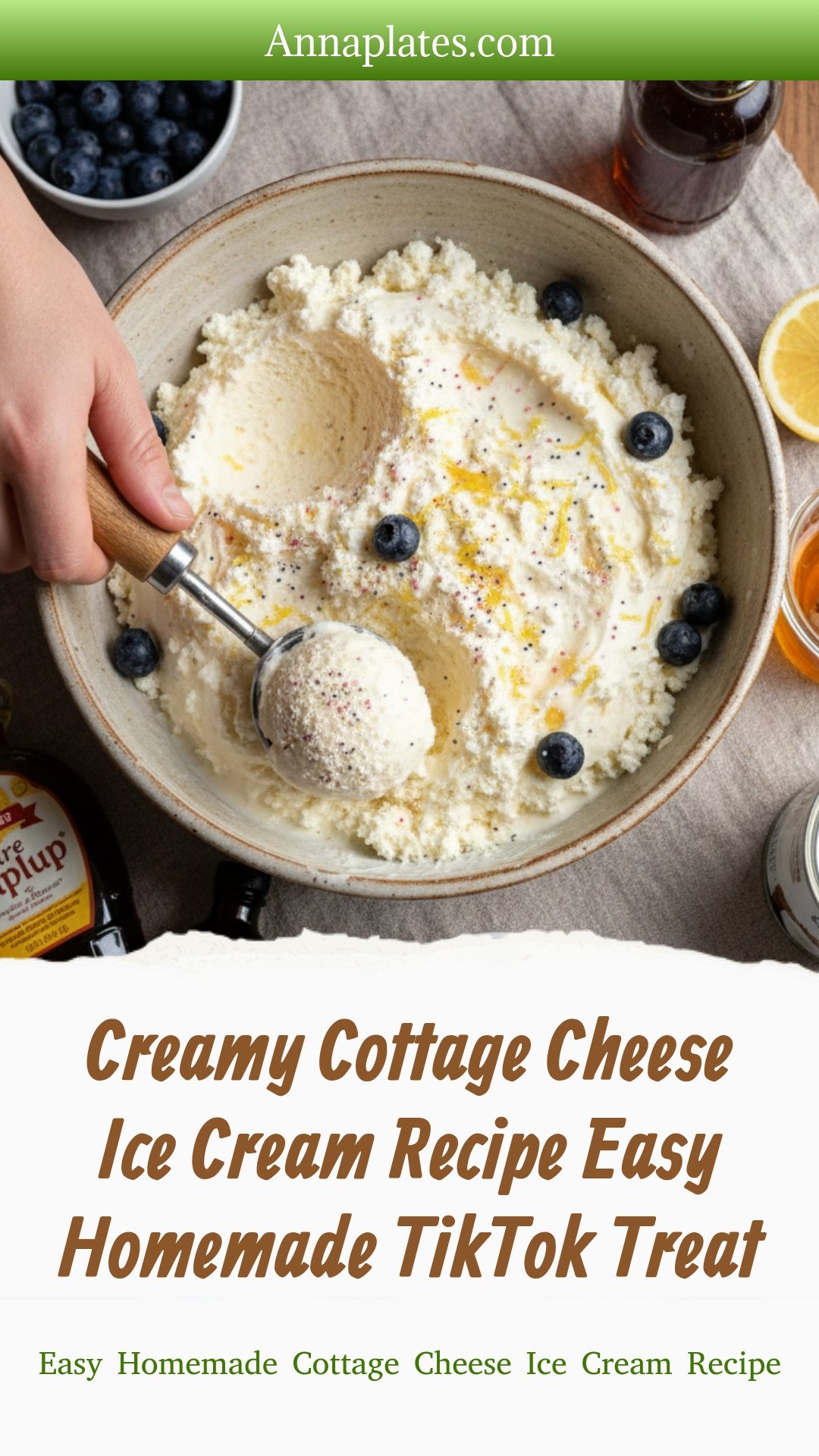 Easy Homemade Cottage Cheese Ice Cream Recipe