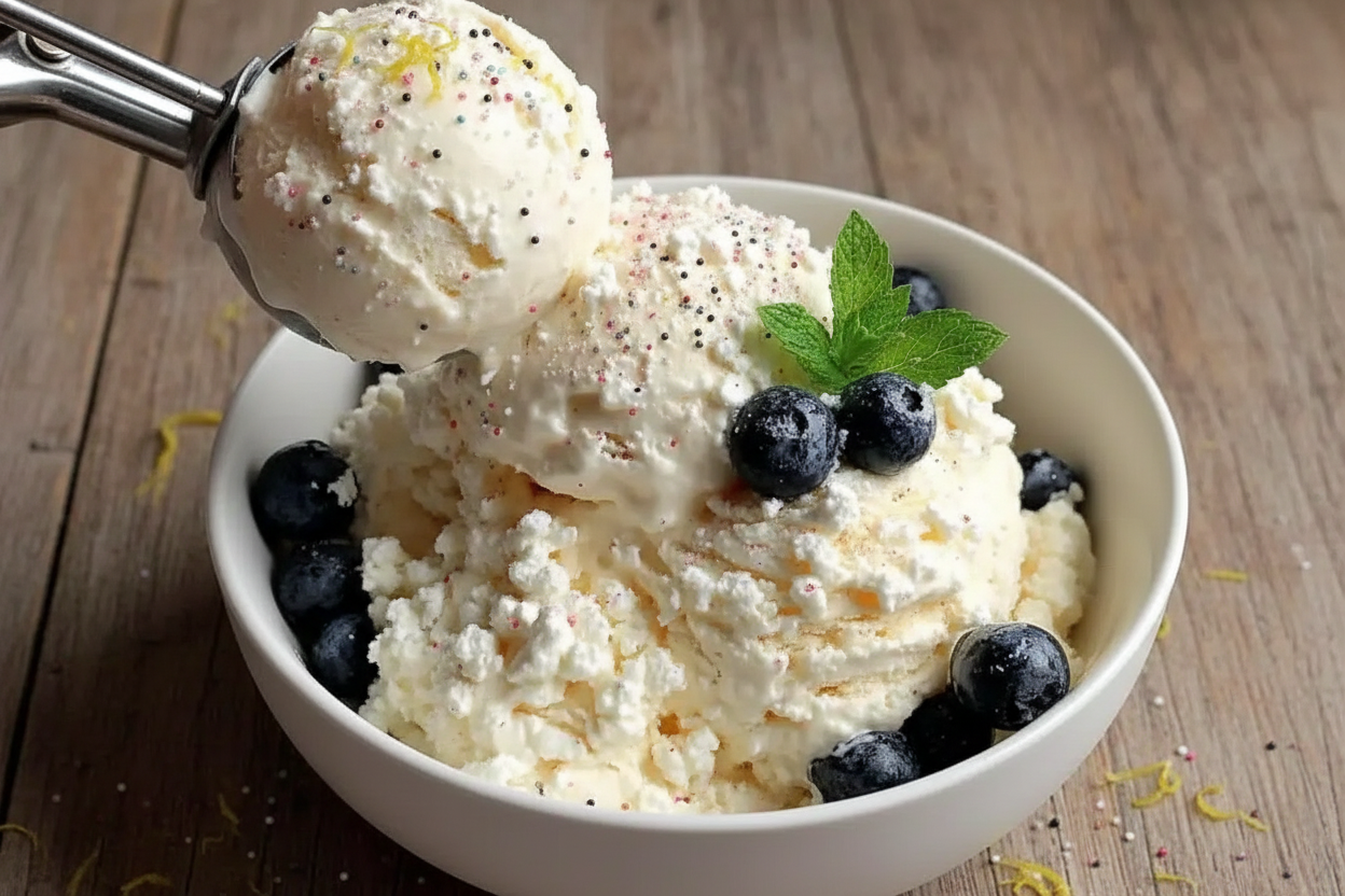 Easy Homemade Cottage Cheese Ice Cream Recipe