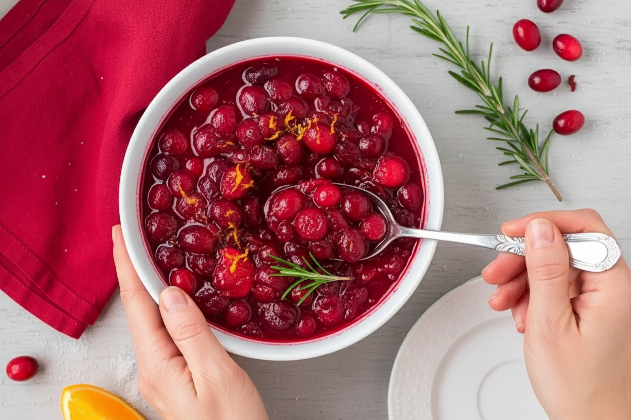 Easy Homemade Cranberry Orange Sauce Recipe