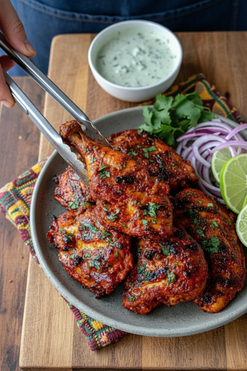 Easy Juicy Tandoori Chicken Recipe Charred Perfection