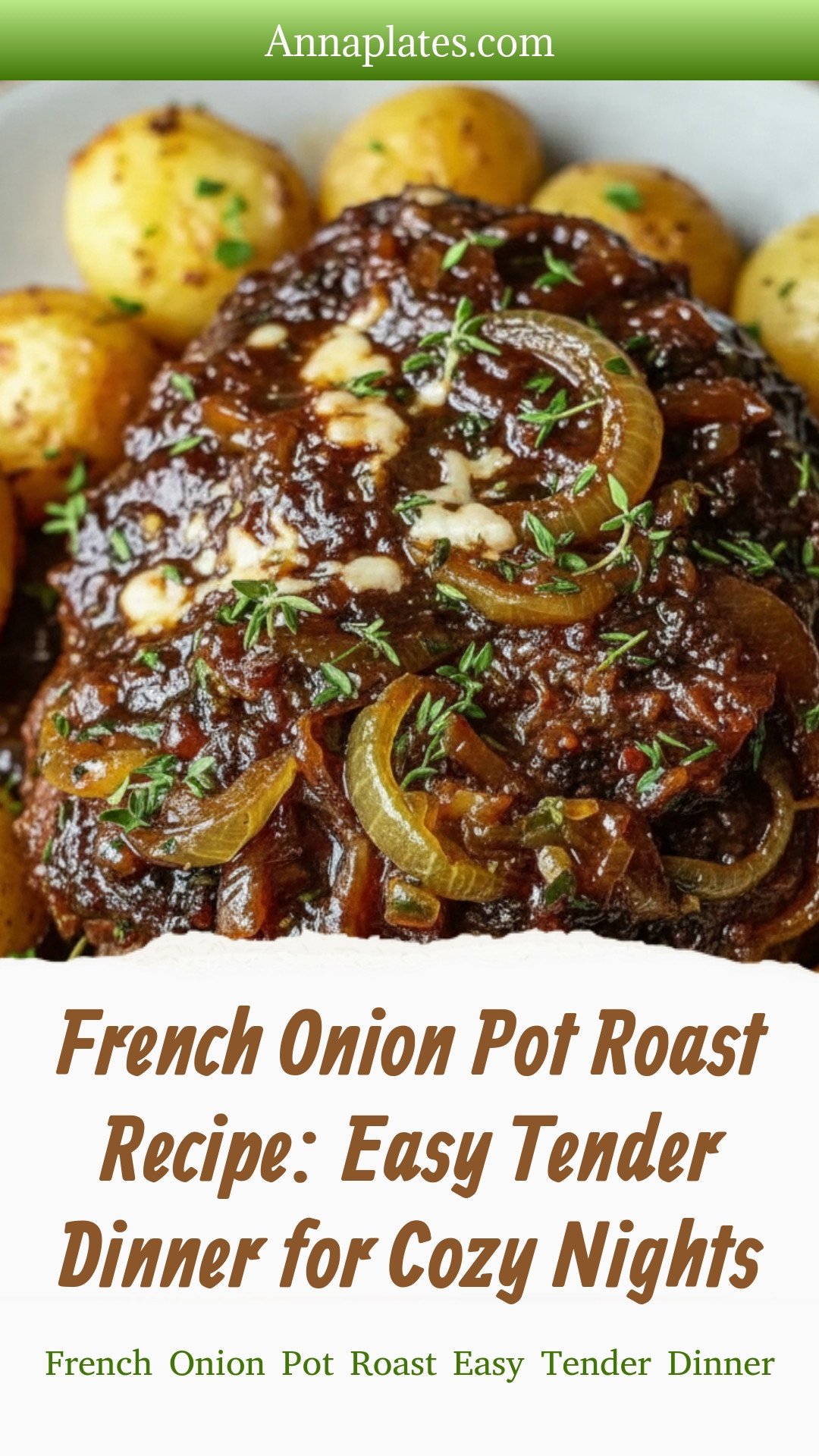 French Onion Pot Roast Easy Tender Dinner