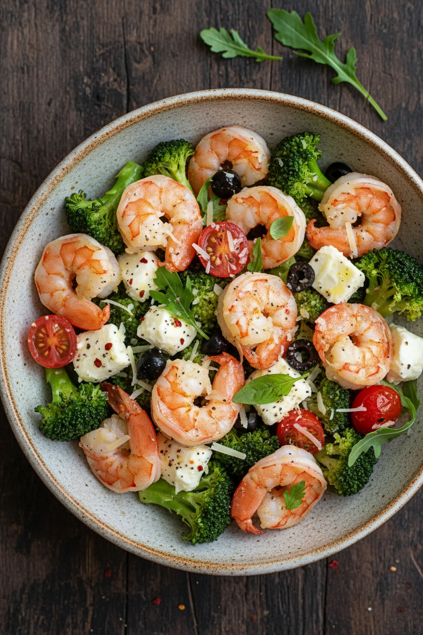 Garlic Shrimp and Broccoli Recipe