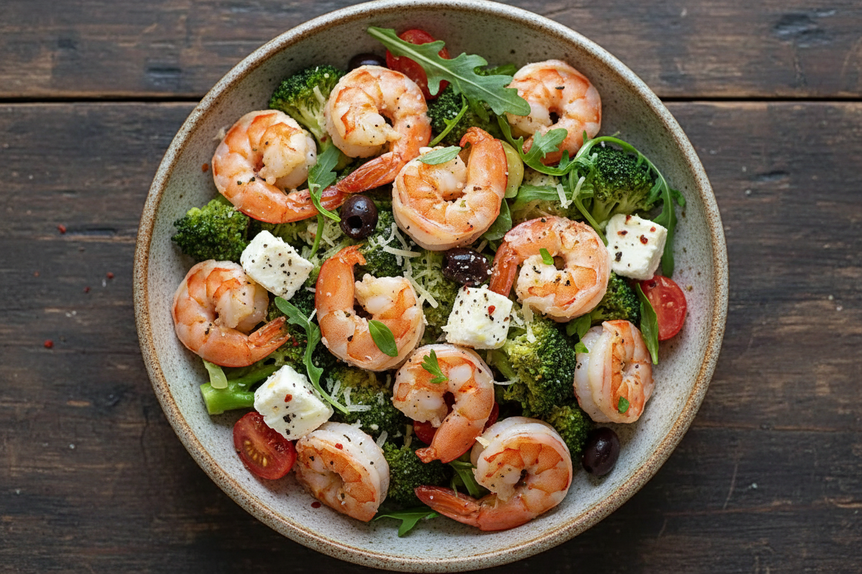 Garlic Shrimp and Broccoli Recipe