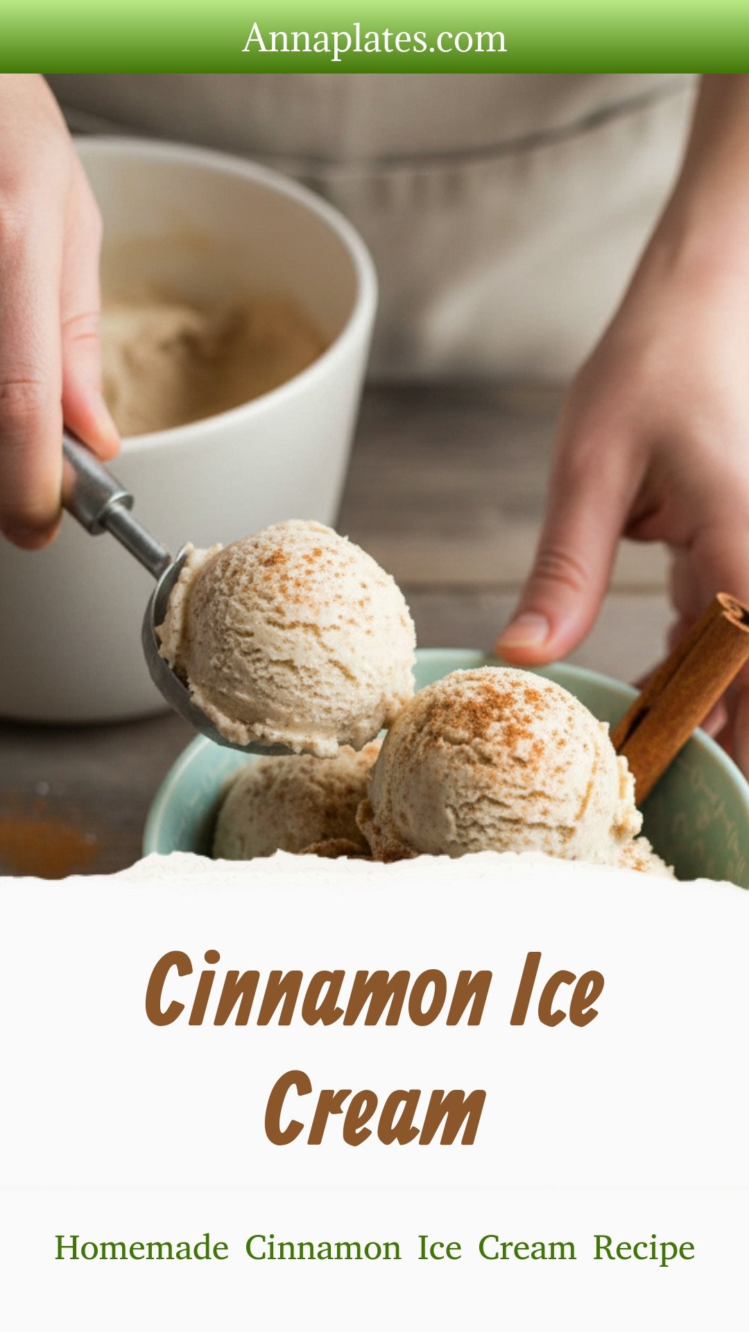 Homemade Cinnamon Ice Cream Recipe
