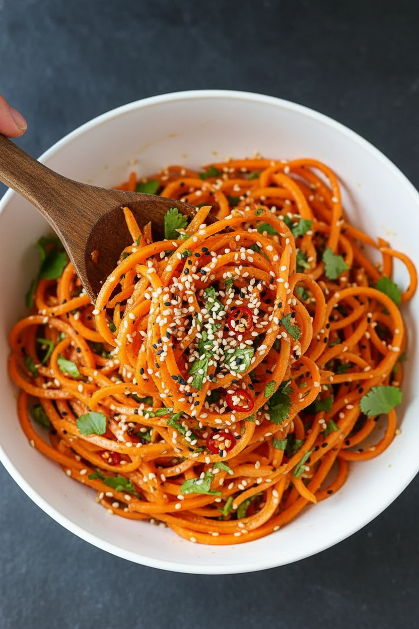 Korean Carrot Salad A Zesty Heritage Side
