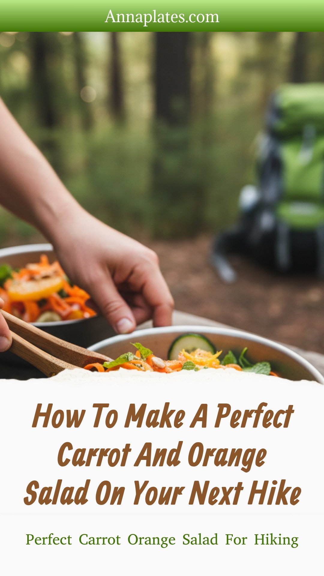 Perfect Carrot Orange Salad For Hiking