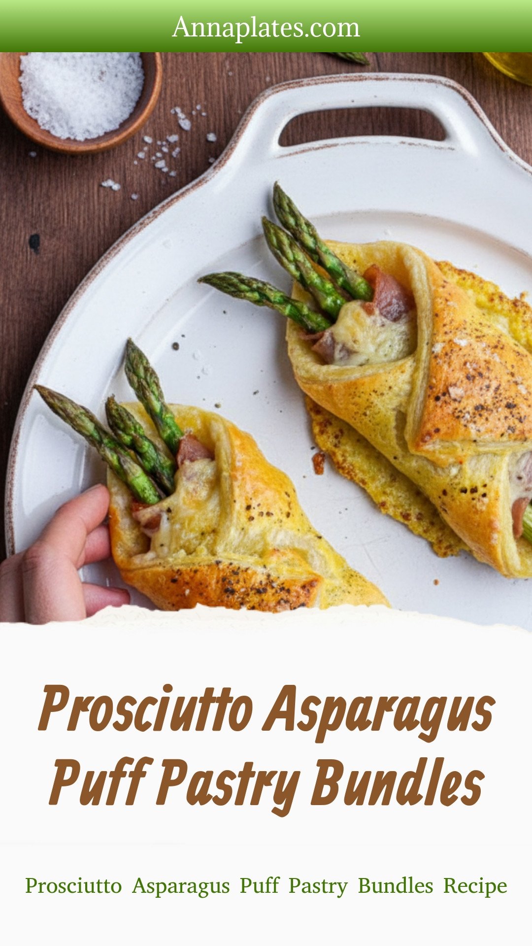 Prosciutto Asparagus Puff Pastry Bundles Recipe