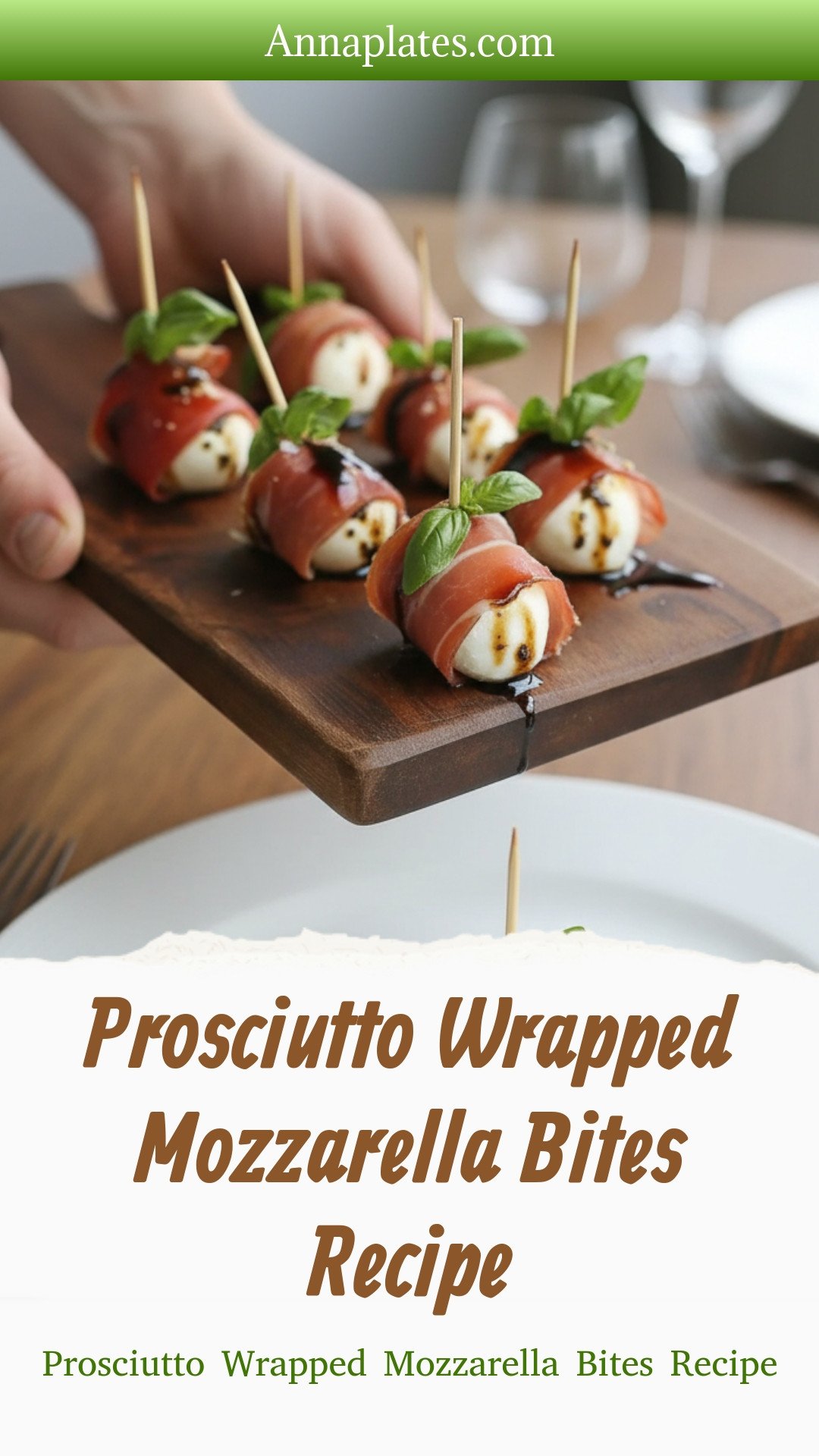 Prosciutto Wrapped Mozzarella Bites Recipe
