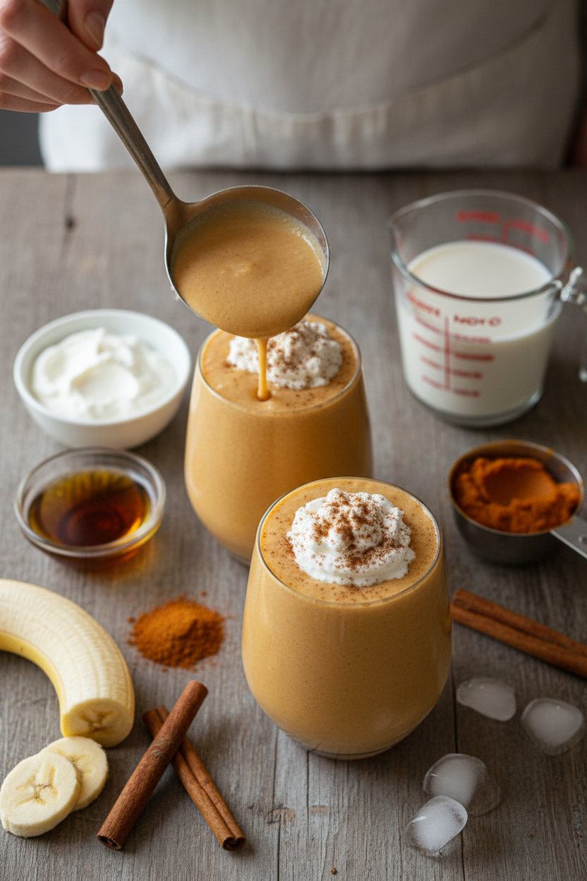 Pumpkin Pie Smoothie Trailhead Adventure