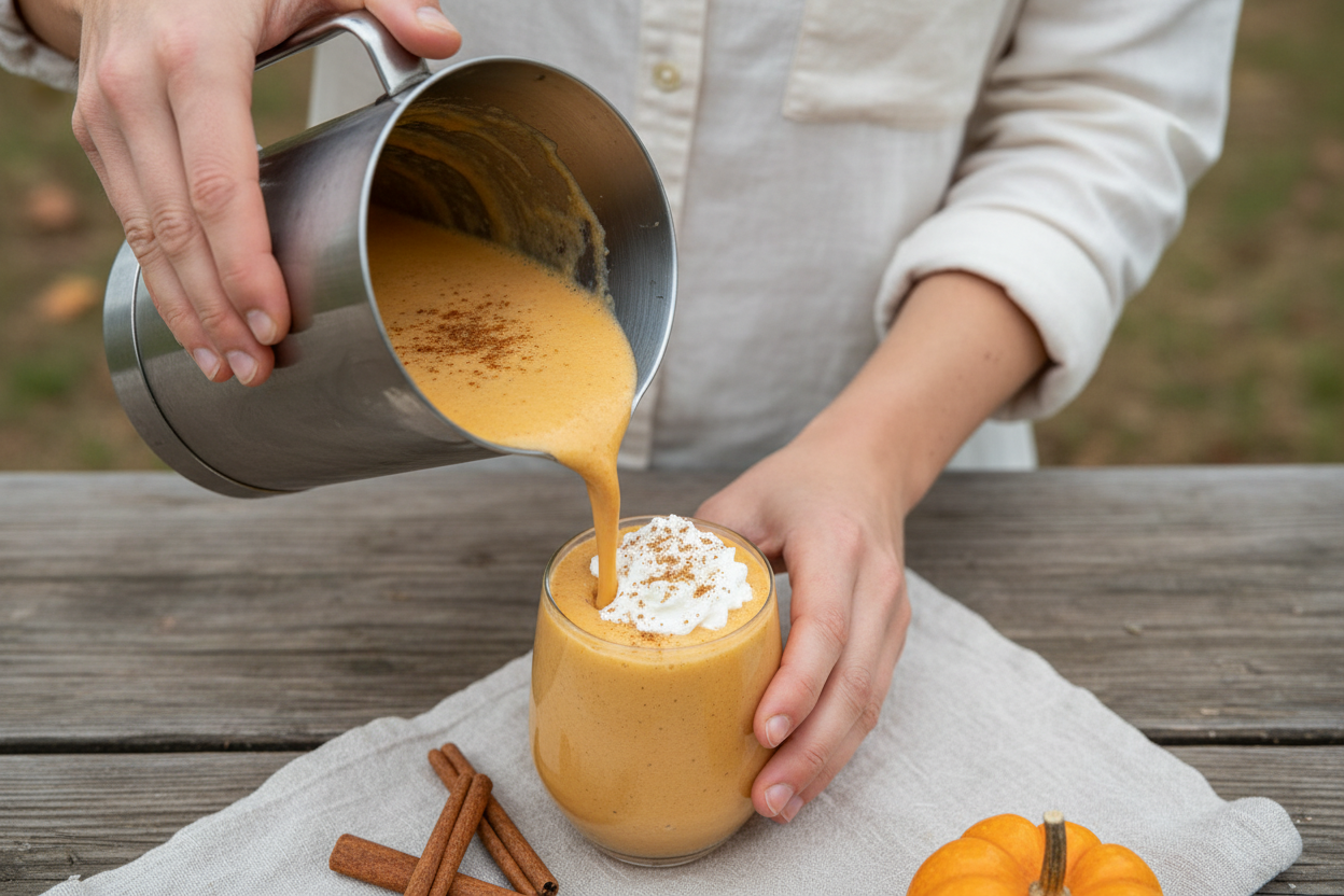 Pumpkin Pie Smoothie Trailhead Adventure