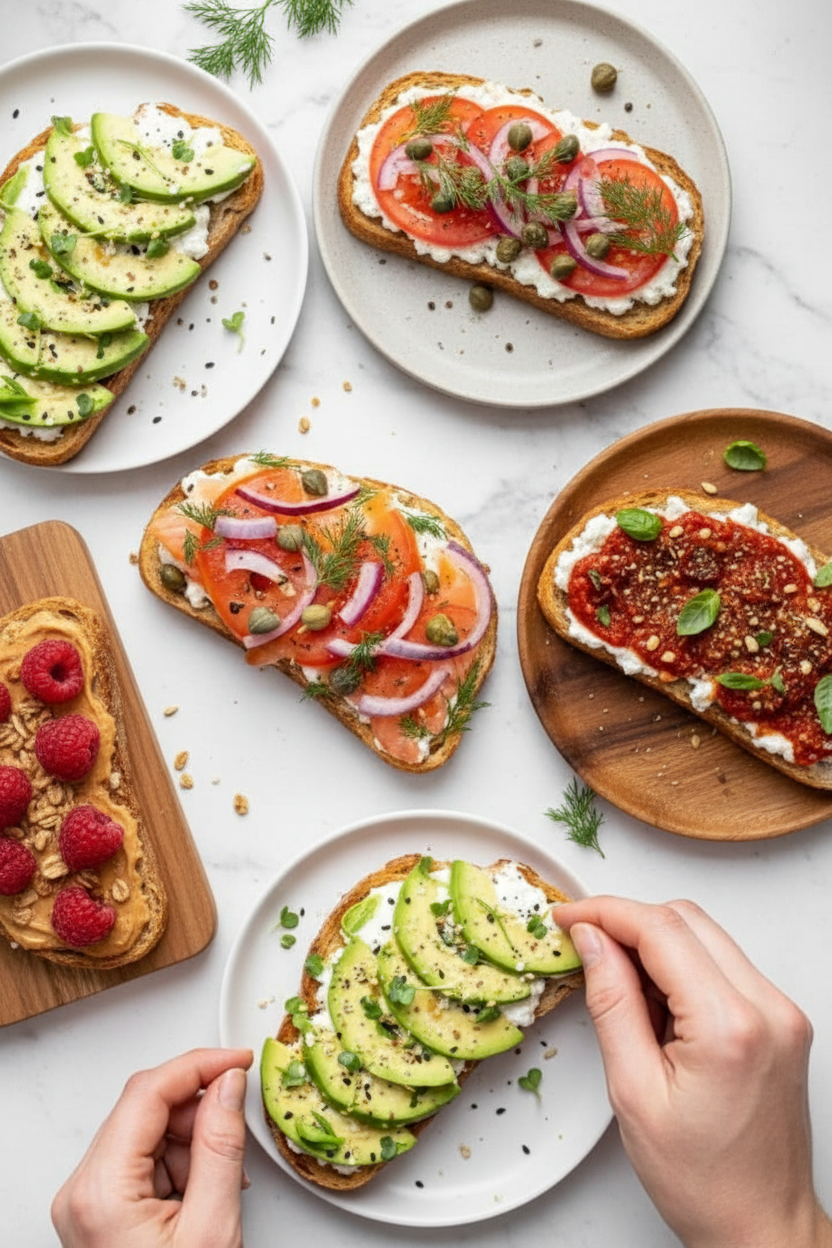Quick Cottage Cheese Toast Six Easy Ways