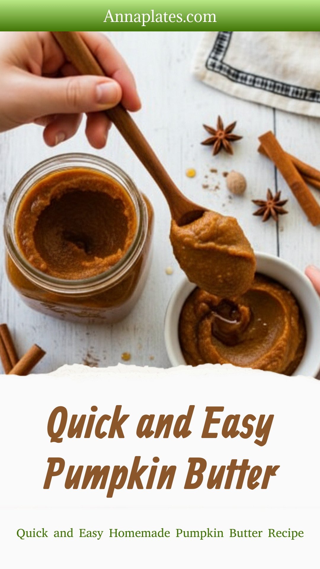 Quick and Easy Homemade Pumpkin Butter Recipe