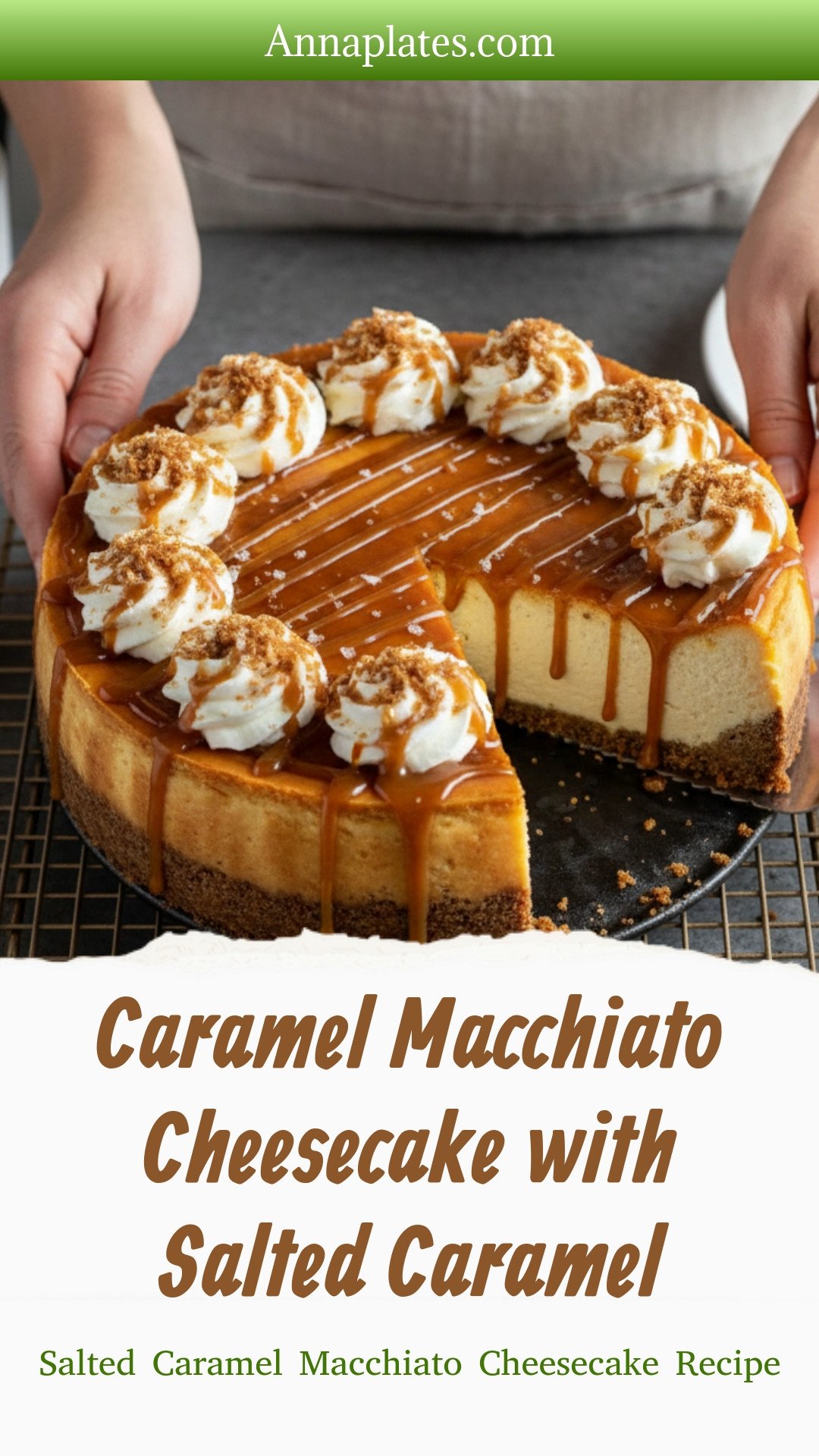 Salted Caramel Macchiato Cheesecake Recipe