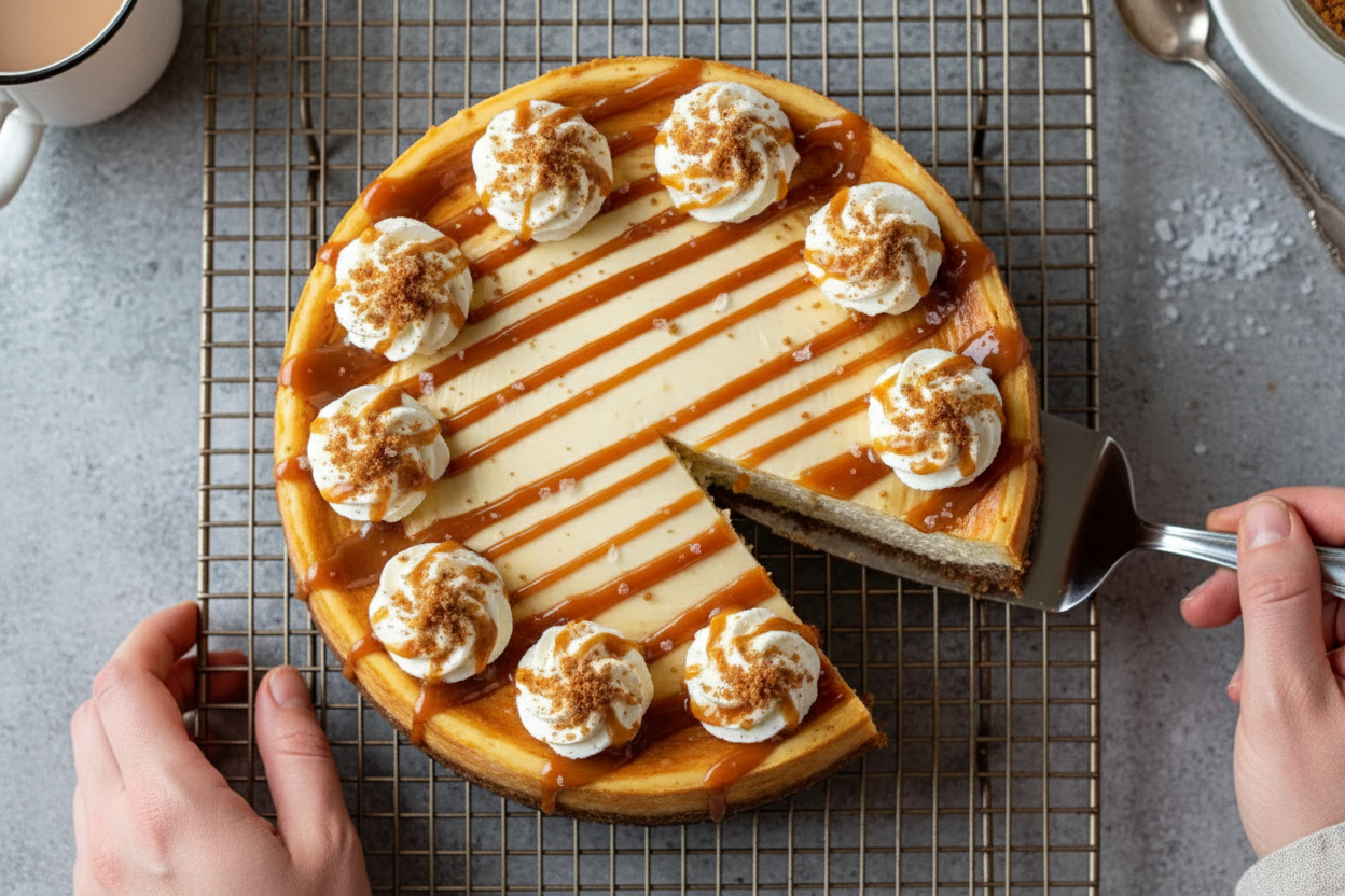 Salted Caramel Macchiato Cheesecake Recipe