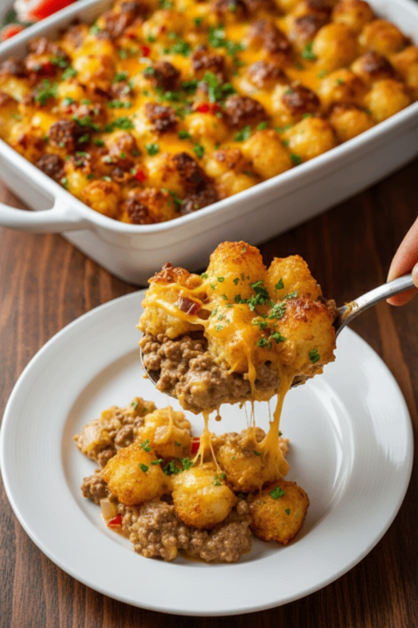 Simple Tater Tot Casserole Recipe to Try Today