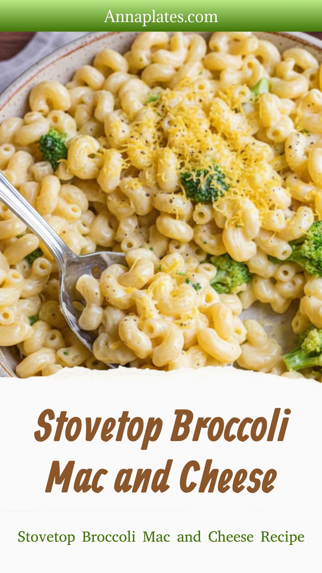Stovetop Broccoli Mac and Cheese Recipe