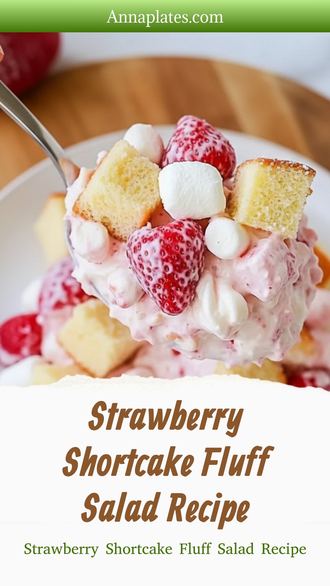 Strawberry Shortcake Fluff Salad Recipe