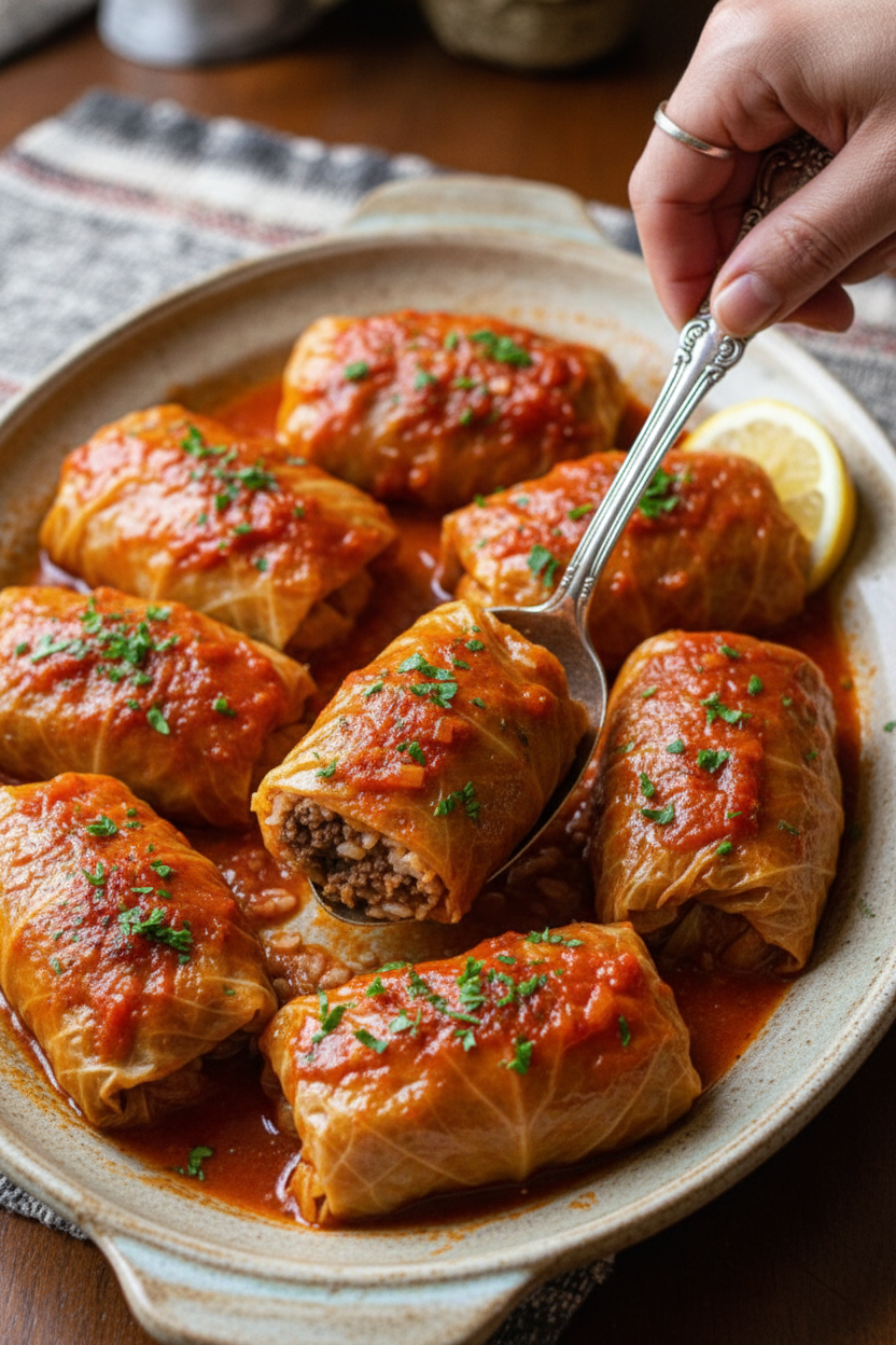 Stuffed Cabbage Rolls Recipe Tips and History