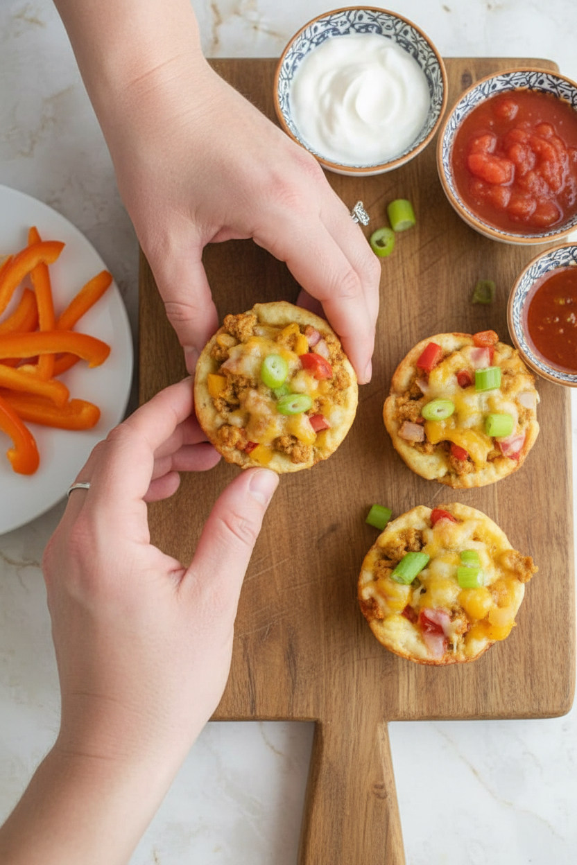 Taco Biscuit Cups Recipe