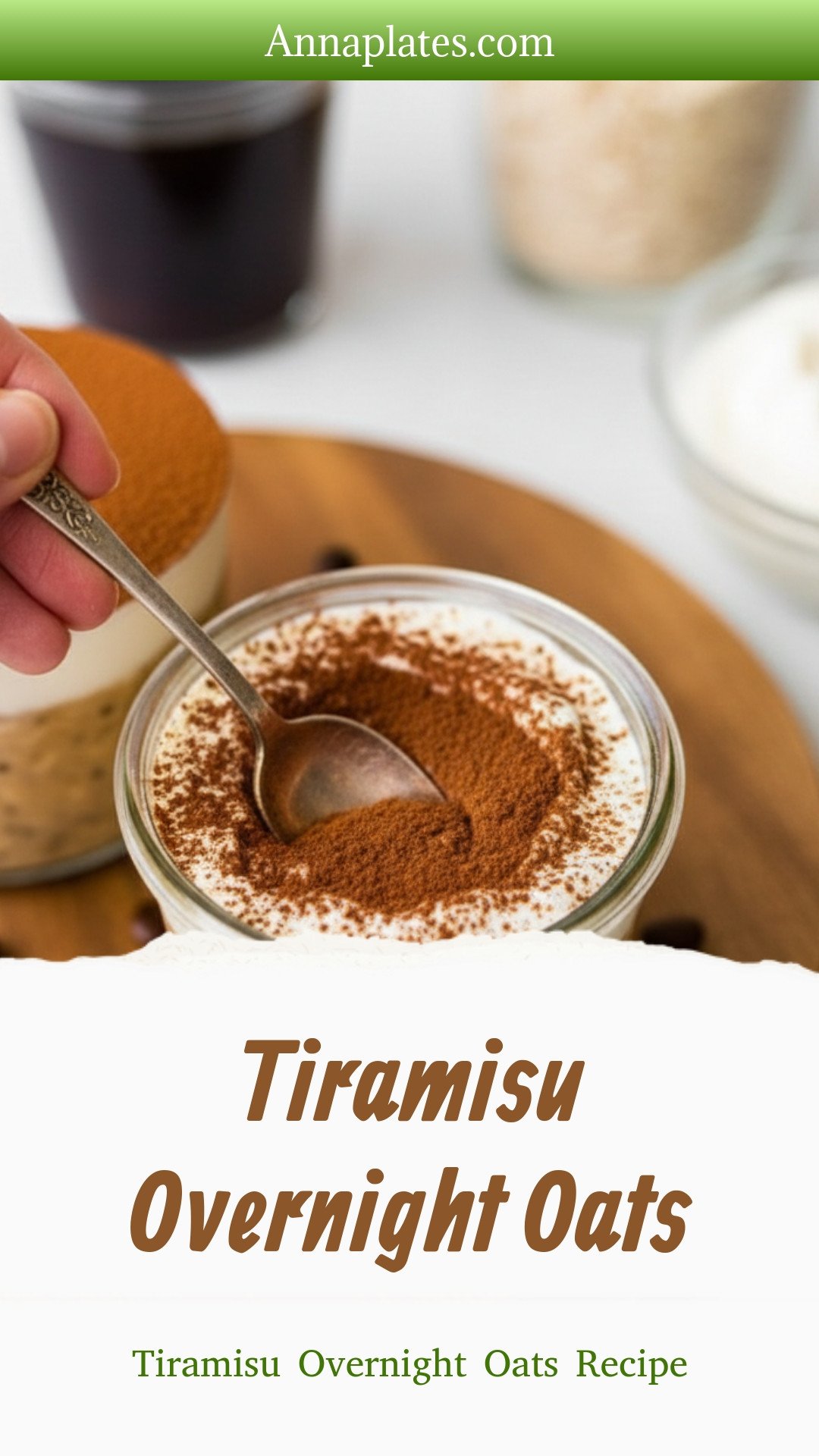Tiramisu Overnight Oats Recipe