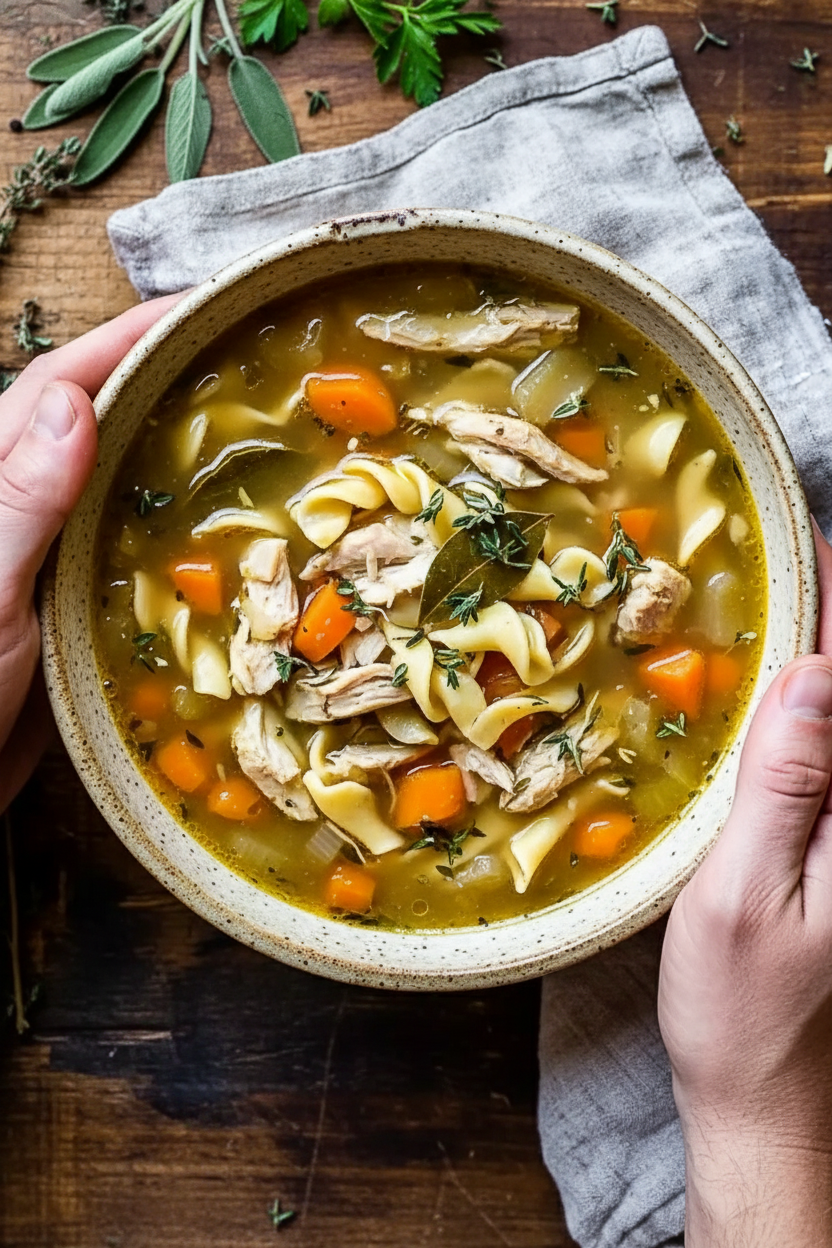 Turkey Carcass Soup Recipe for Leftovers